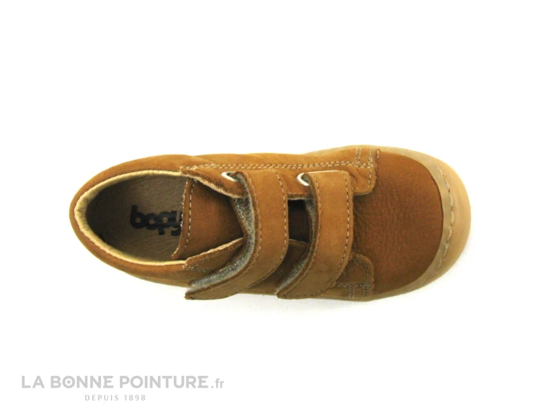 Bopy JAMEL Caramel - Chaussure Montante GARCON - 2 Velcros – Image 6