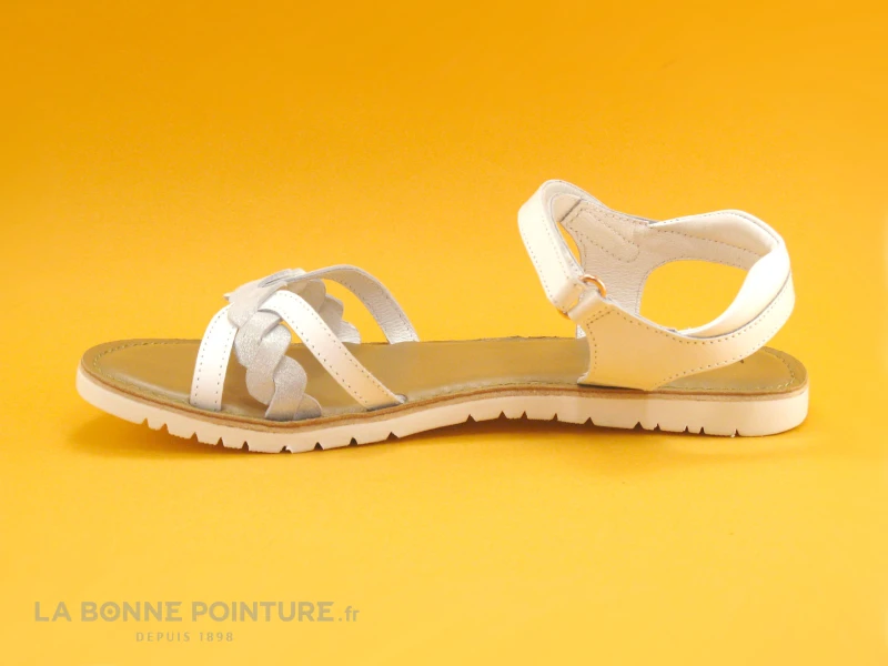 Kickers BETTY Blanc - 694790-30-3 - Nu-pieds Fille – Image 3