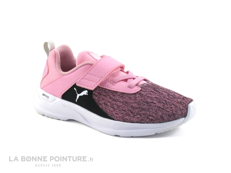 Puma COMET 2 Rose - Basket Fille Avec Elastique Et Scratch – Image 5