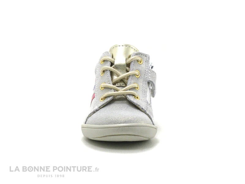 Bellamy RAFA Blanc Brillant - Basket Montante Fille Premiers Pas – Image 2
