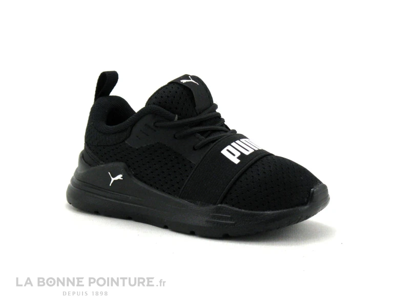 Puma WIRED RUN AC Inf - Basket Noire BEBE