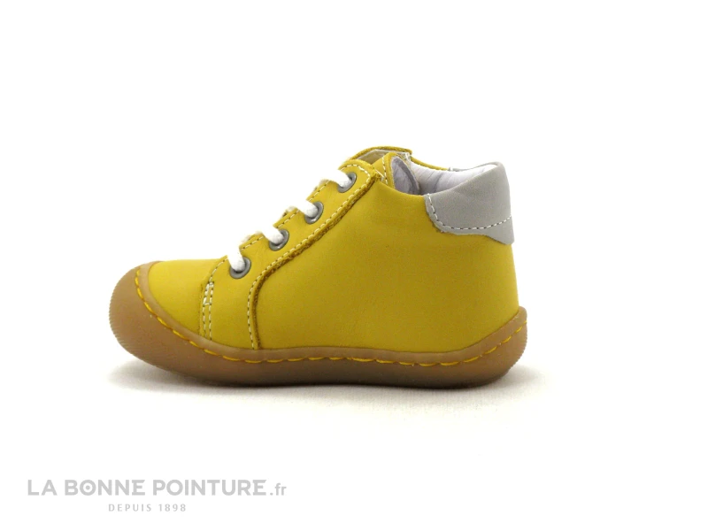 Bellamy SILVIN - 046004 - Chaussure Montante BEBE Cuir Jaune – Image 3