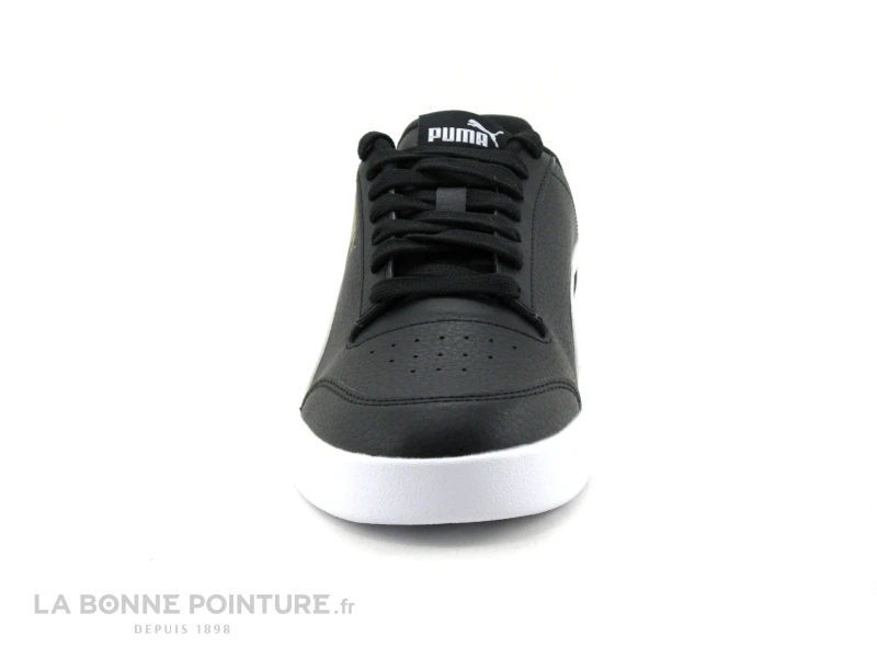 Puma SHUFFLE JR Black White 375668-03 - Basket Mode Noire Et Blanche – Image 2