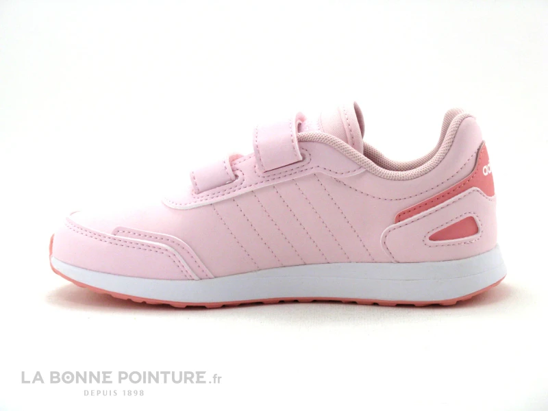 Adidas VS SWITCH 3 C - FY9224 - Rose Blanc - Basket Fille Velcro – Image 3
