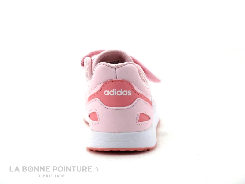 Adidas VS SWITCH 3 C - FY9224 - Rose Blanc - Basket Fille Velcro – Image 4