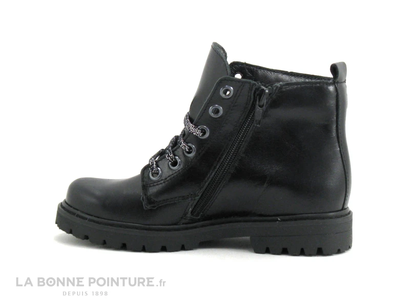 Bopy STRAVA Noir - Boots Mode Fille Avec Zip – Image 3