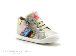 Acebos 1210 Platino Aragon Blanco - Chaussure Montante Fille