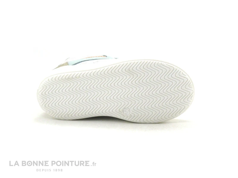 Bellamy BIBI Or Blanc Pastel - Basket Montante Fille – Image 7