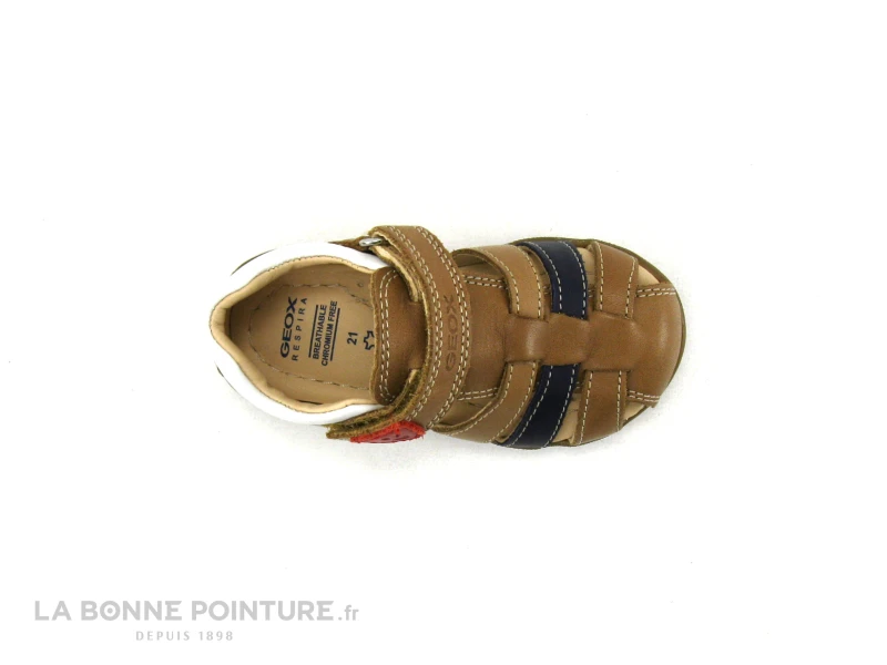 Geox B254VA Macchia Caramel - Sandale Premiers Pas – Image 6