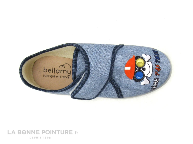 Bellamy PEROU Tete De Mort - Jean - Chausson Velcro GARCON – Image 6
