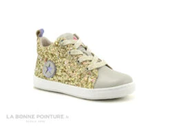 Acebos 1278JA Or - Basket Montante Doree - BEBE Fille