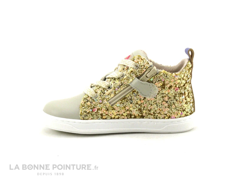 Acebos 1278JA Or - Basket Montante Doree - BEBE Fille – Image 3