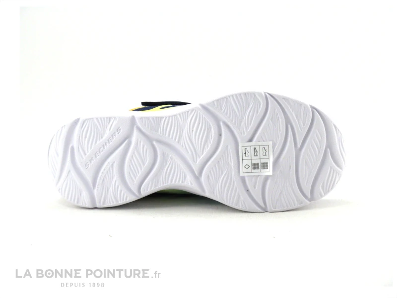 Skechers 303503 Power Jams Navy Multi - Lacet Violet - Basket Fille – Image 7