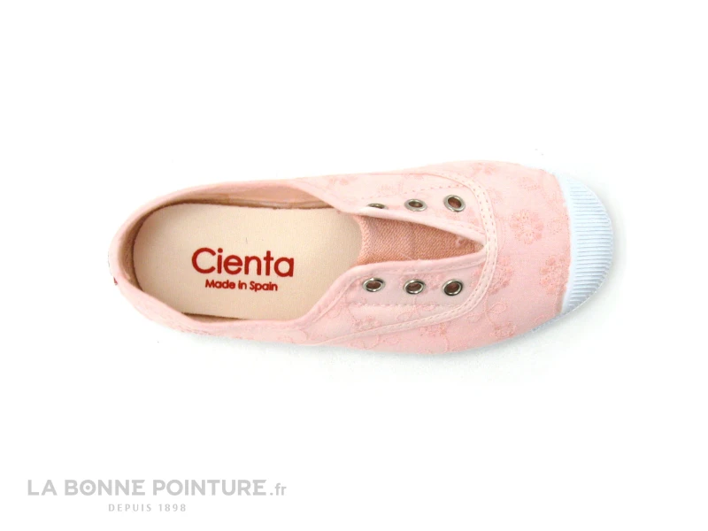 Cienta 70998 41 Tennis Fille Toile Rose - Elastique – Image 6