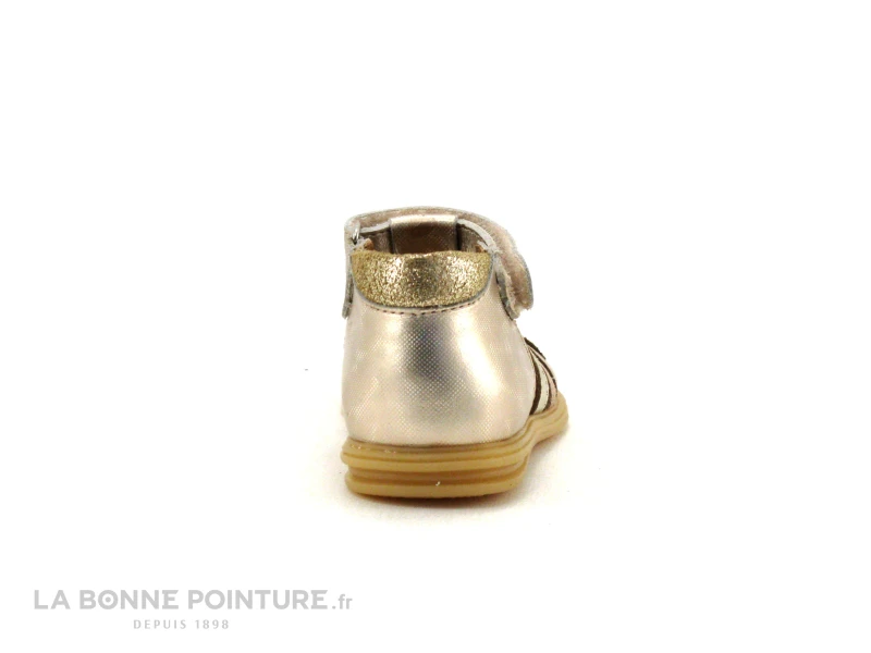 Bellamy PAILLETTE Cuivre - Sandale Fille Bout Ferme – Image 4