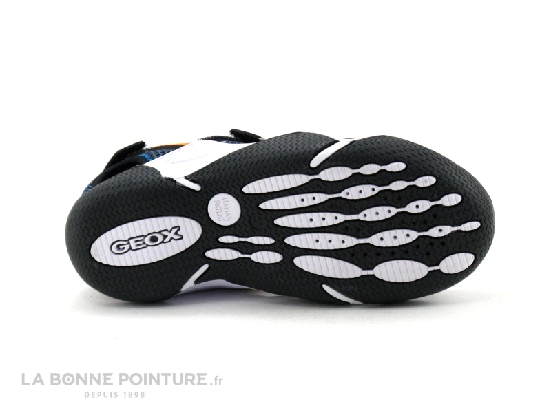 Geox WADER J15304 Marine Orange - Sandale Sport GARCON – Image 6