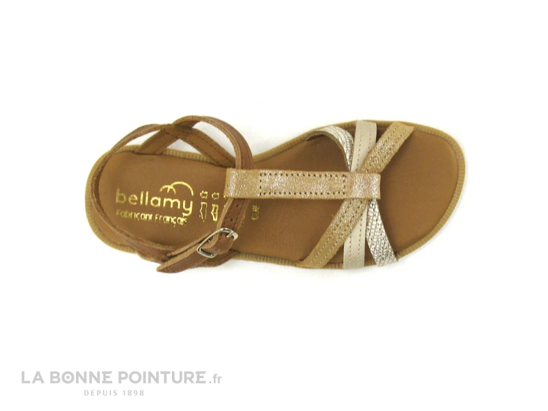 Bellamy TAG Camel - Sandale Mode Fille – Image 6