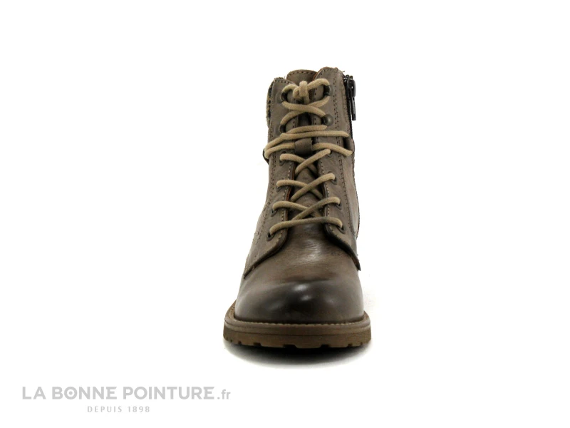 Com Un Point ADGENER Kaki - Bottine Fille Marron – Image 2