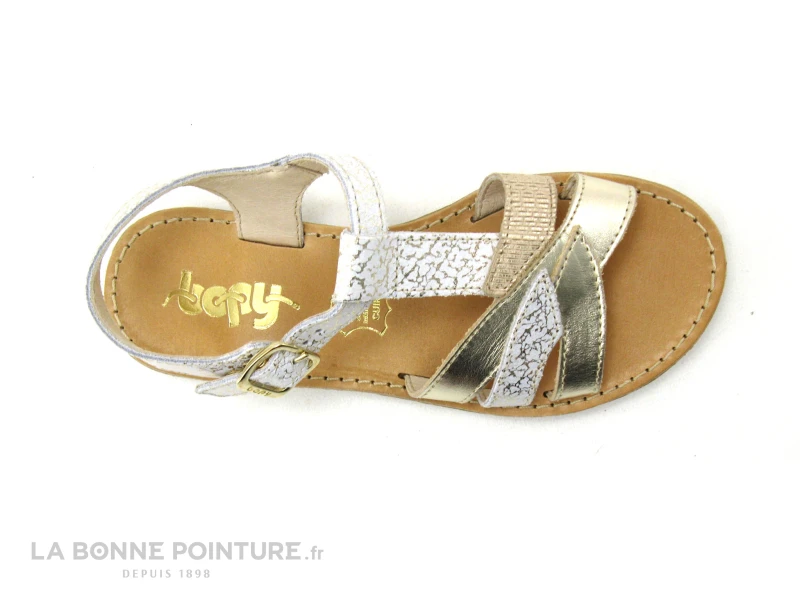 Bopy EPARIS Or - Sandale Fille Cuir Metallise – Image 5