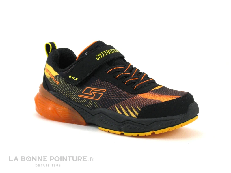 Skechers 403728L Thermoflux 2-0 Kodron - Noir Orange - Basket GARCON – Image 5